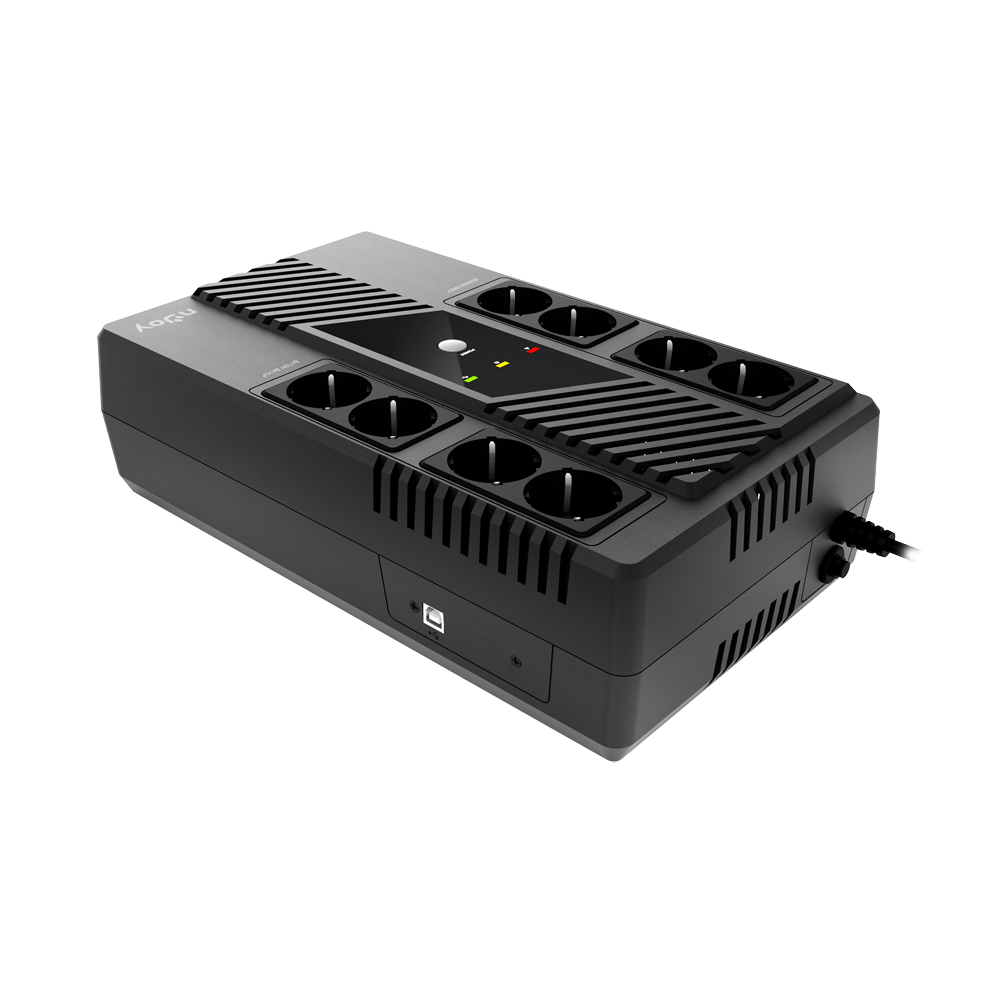 UPS nJoy Token 600 VA / 360 W Capacity 600 VA / 360 W - imaginea 1