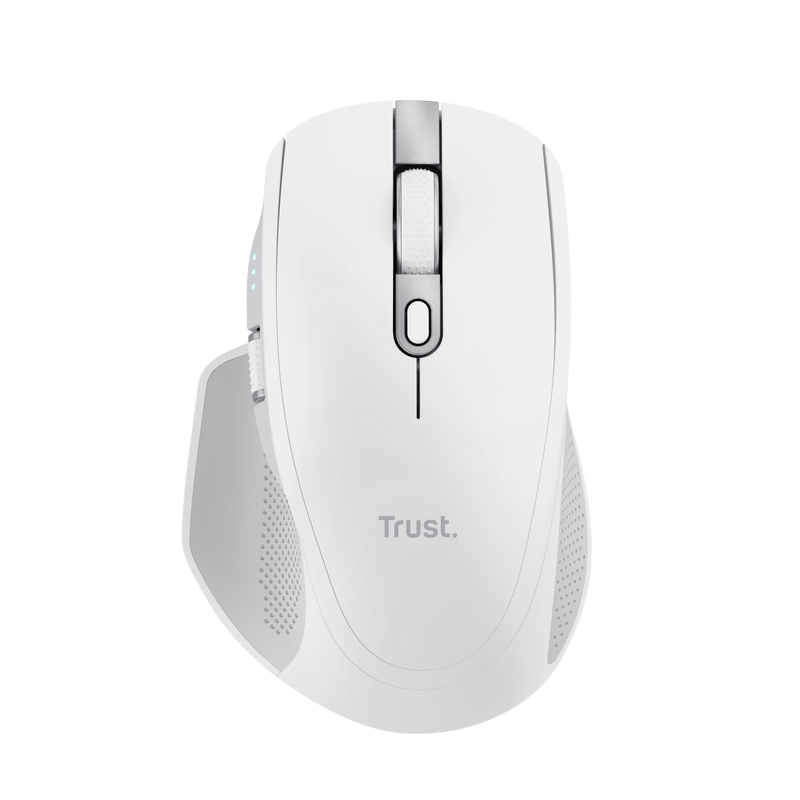 Mouse Wireless Trust Ozaa+, 3200 dpi, Alb - imaginea 1