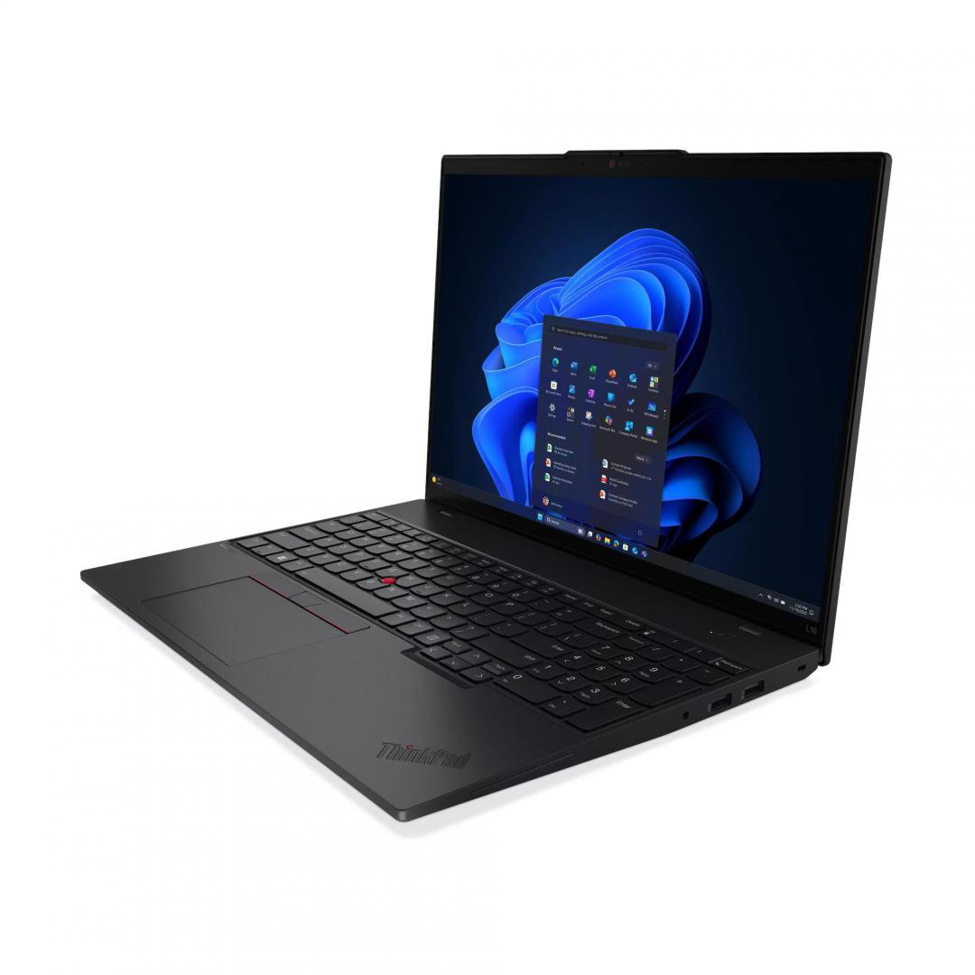 Laptop Business Lenovo ThinkPad L16 Gen 2, cu procesor AMD Ryzen 7 PRO 250, 16'' IPS, 32 GB DDR5, SSD 1 TB, AMD Radeon 780M, Windows 11 Pro, 3 ani Garantie - imaginea 2
