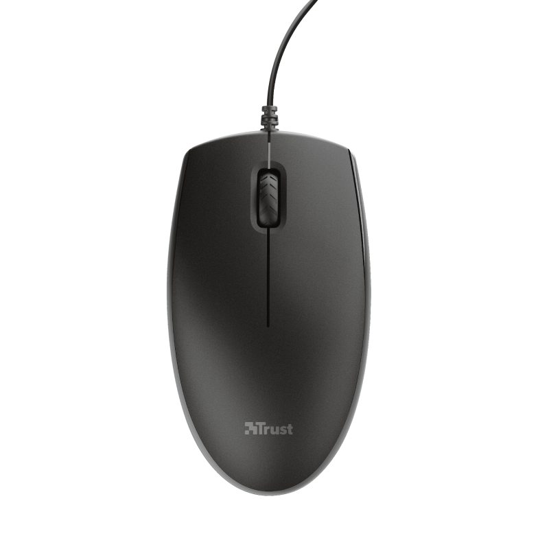 Kit Wired tastatura si mouse Trust Primo, negru - imaginea 2