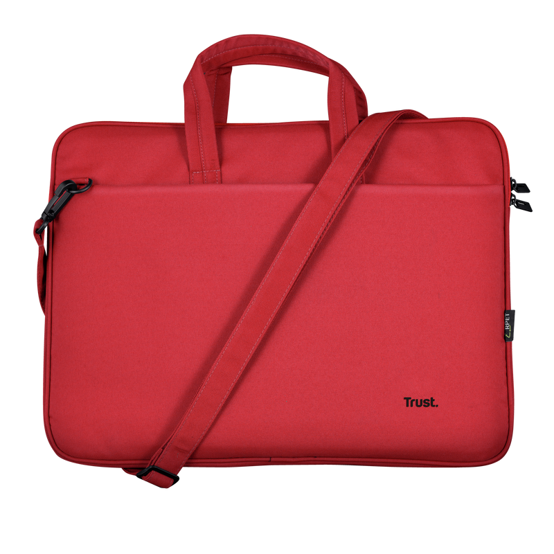 Geanta laptop Trust Bologna Eco 16", rosu - imaginea 2