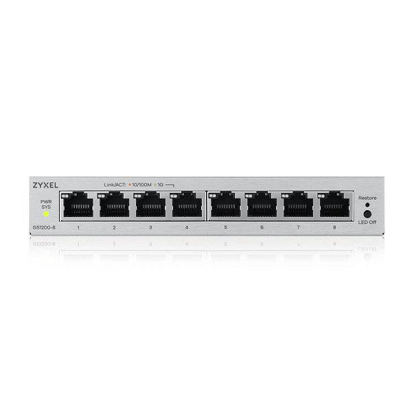 ZYXEL GS1200v3 8-Port GbE Web Managed Switch - imaginea 4