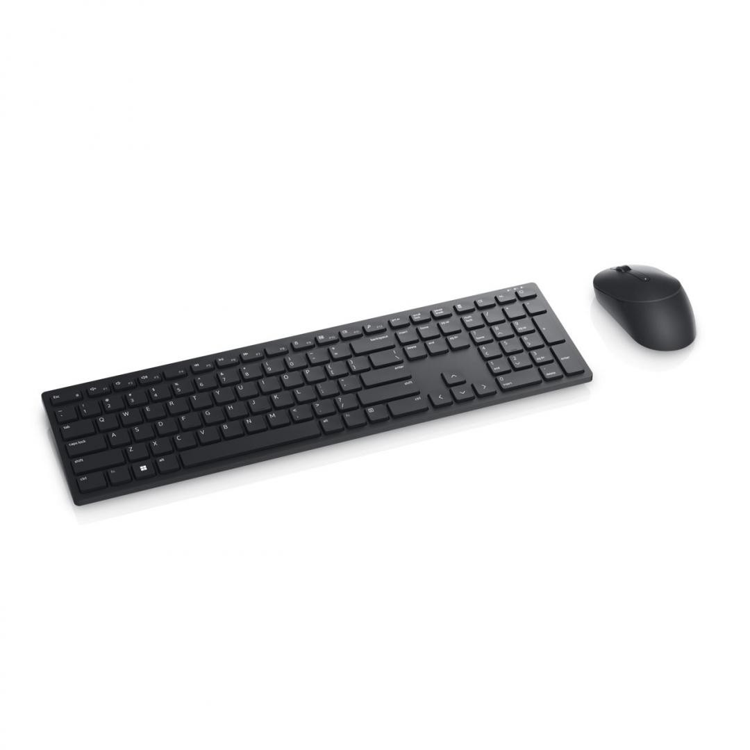 Kit Wireless tastatura si mouse Dell Premier KM5221W, taste numerice, negru - imaginea 10