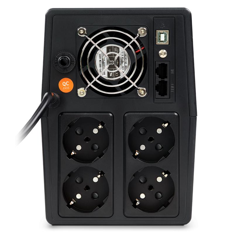 UPS nJoy Horus Plus 2000, 1200W, LCD, USB, Tower - imaginea 5