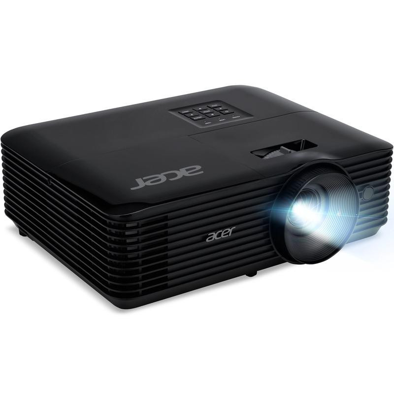 Videoproiector Acer X1228Hn, XGA 1024* 768, up to WUXGA 1920* 1200, 4.800 lumeni/ 3.840 lumeni Ecomode, 4:3/ 16:9, 20.000:1, zoom optic 1.1x, dimensiune maxima imagine 300", distanta maxima de proiectie 11.8 m, boxa 3W, lampa 6.000 ore/ 15.000 ore ExtremeEco, 27dB, 2.8 kg, D-sub, 2* HDMI, PC audio - imaginea 1