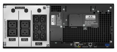 UPS APC Smart-UPS SRT6KRMXLI, 6000W, LCD, USB, Rackmount 4U