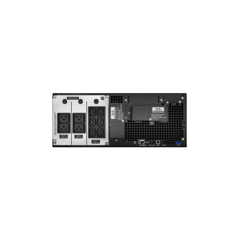 UPS APC Smart-UPS SRT6KRMXLI, 6000W, LCD, USB, Rackmount 4U - imaginea 1