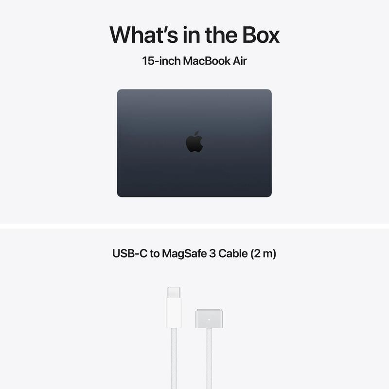 MacBook Air 15.3" Retina/Apple M5 (CPU 10-core, GPU 10-core, NeuralEngine16-core)/24GB/512GB - Midnight - INT KB (No Adapter) - 2026  (CTO from MDVH4RO/A) - imaginea 4