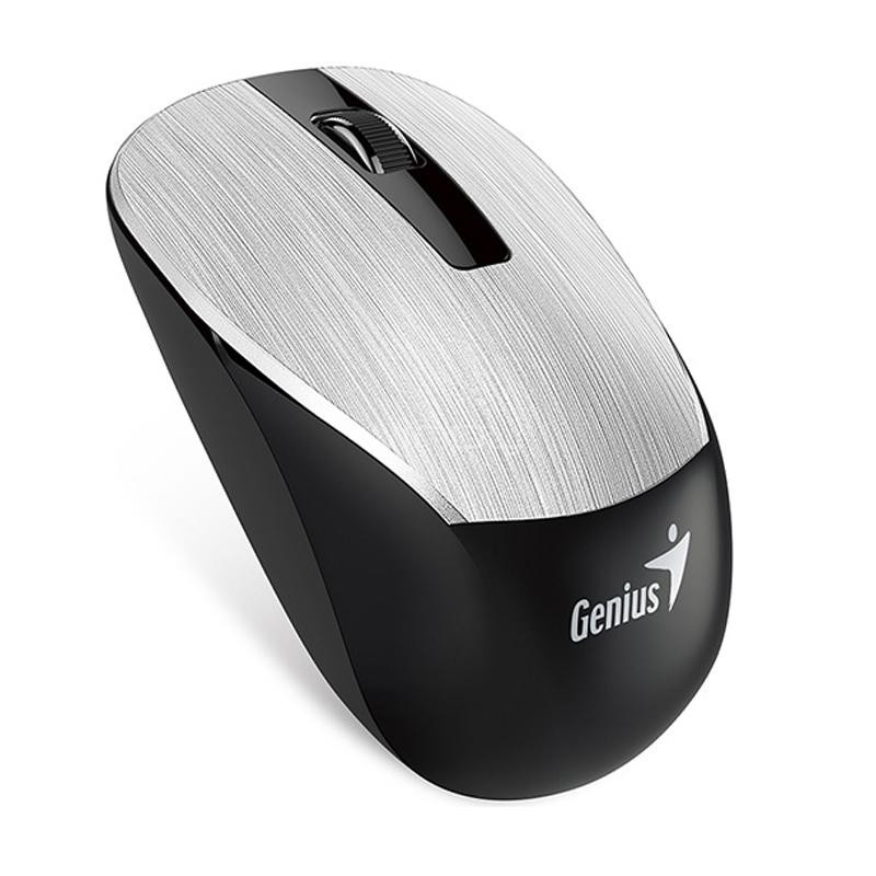 Mouse Wireless Genius NX-7015, 1600 dpi, Gri - imaginea 1