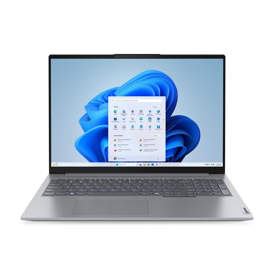 Laptop SMB Lenovo ThinkBook 14 G8 IAL, cu procesor Intel Core Ultra 5 225U, 14'' IPS, 16 GB DDR5, 512 GB, Intel Graphics, Fara OS, 3 ani Garantie - imaginea 3