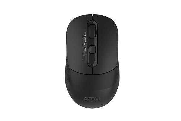 Mouse Wireless A4TECH FB10C-BK, 2000 dpi, Negru - imaginea 2