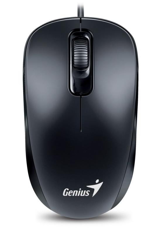 Mouse Genius DX-110, 1000 dpi, Negru - imaginea 1
