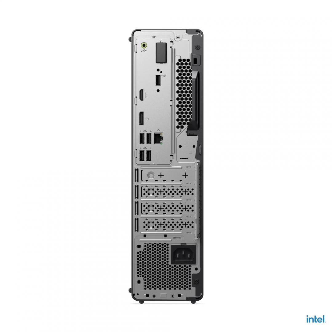 Desktop Business Lenovo ThinkCentre neo 50s Gen 6 cu procesor Intel Core Ultra 7 265 pana la 5.3 GHz, 16 GB DDR5, 512GB SSD, Intel Arc A310 LP, Fara OS, Black, 3 ani Garantie - imaginea 4