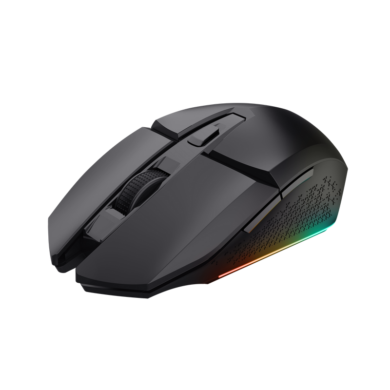 Mouse Gaming Wireless Trust GXT 110 Felox, 4800 dpi, negru - imaginea 2