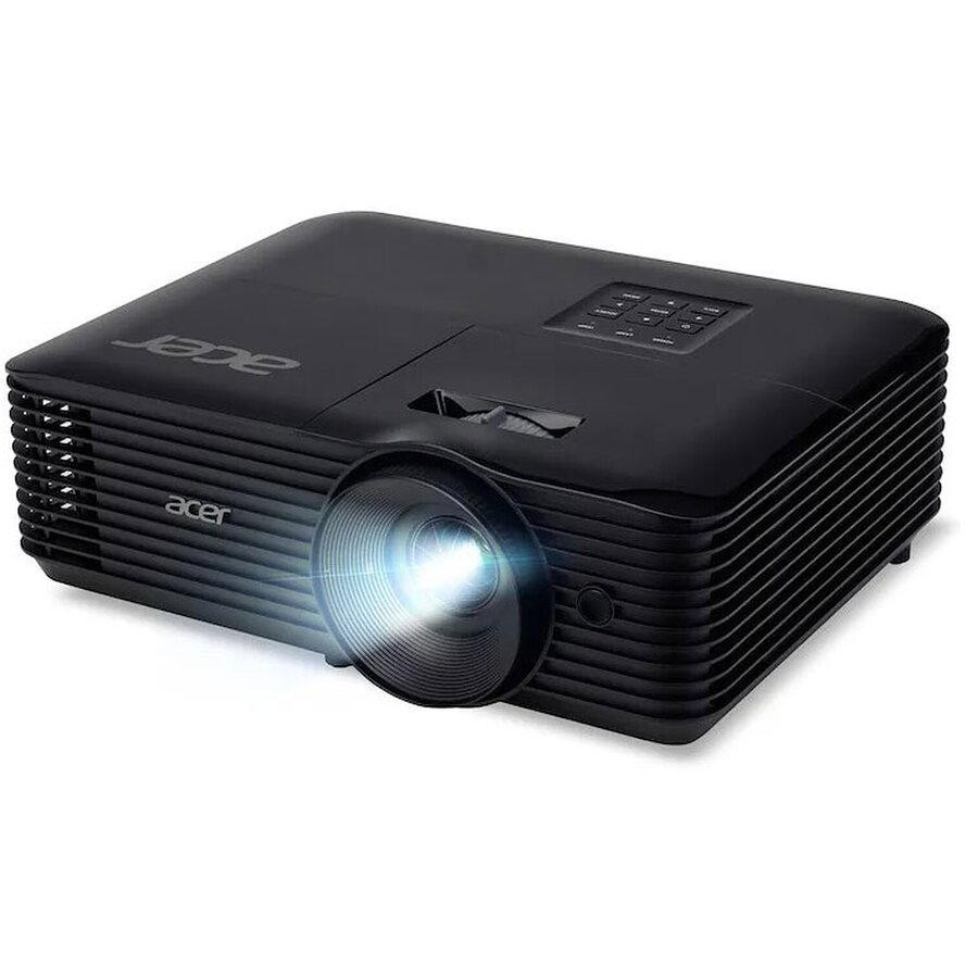 Videoproiector Acer X139, WXGA 1280*800, up to WUXGA 1920*1200, 4.800 lumeni, 16:10/ 16:9/ 4:3, 20.000:1, zoom optic 1.1x, distanta maxima proiectie 10 m, dimensiune maxima imagine 300'', boxa 3W, lampa 5.000/ 20.000 ore, 29 dB,2.4 kg, D-sub, composite video, 2* HDMI, PC audio in/ out, DC Out - imaginea 3