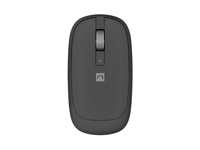 Mouse Wireless Natec Lark, 4000 - 4800 dpi, Negru - imaginea 1