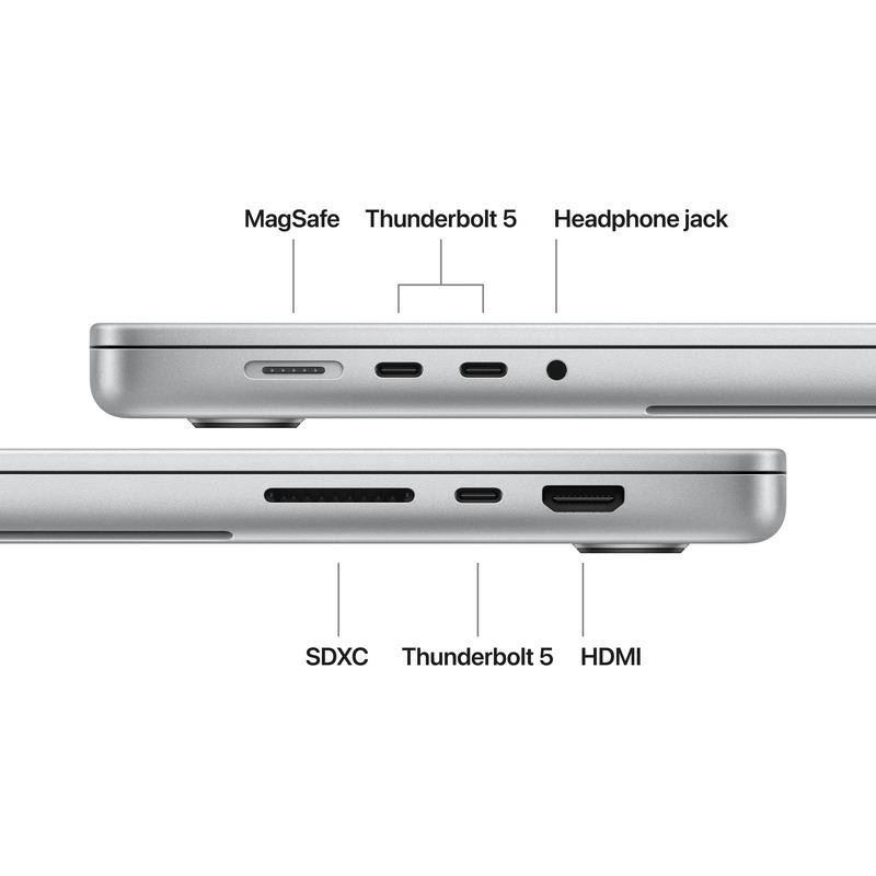 MacBook Pro 16.2"/Apple M5 Pro (CPU 18-core, GPU 20-core, Neural Engine 16-core)/64GB/1TB - Silver - INT KB (Nano Texture Display, No Adapter) - 2026 (CTO from MGE64RO/A) - imaginea 4