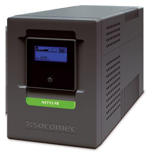 UPS SOCOMEC NeTYS PR-MT, 1050W, LCD, USB, Tower - imaginea 1