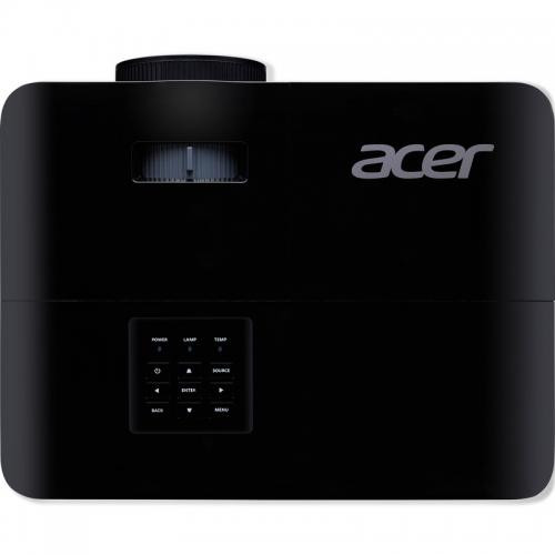 Videoproiector Acer X129H, XGA 1024* 768, up to WUXGA 1920* 1200, 4.800 lumeni/ 3840 lumeni ecomode, 4:3/ 16:9, 20.000:1, dimensiune maxima imagine 300", distanta maxima de proiectie 11.8 m, boxa 3W, lampa 6.000 ore/ 15.000 ore exteme eco, 27 dB, 2.8 kg, D-sub, HDMI, PC audio in/ out, Composite - imaginea 1
