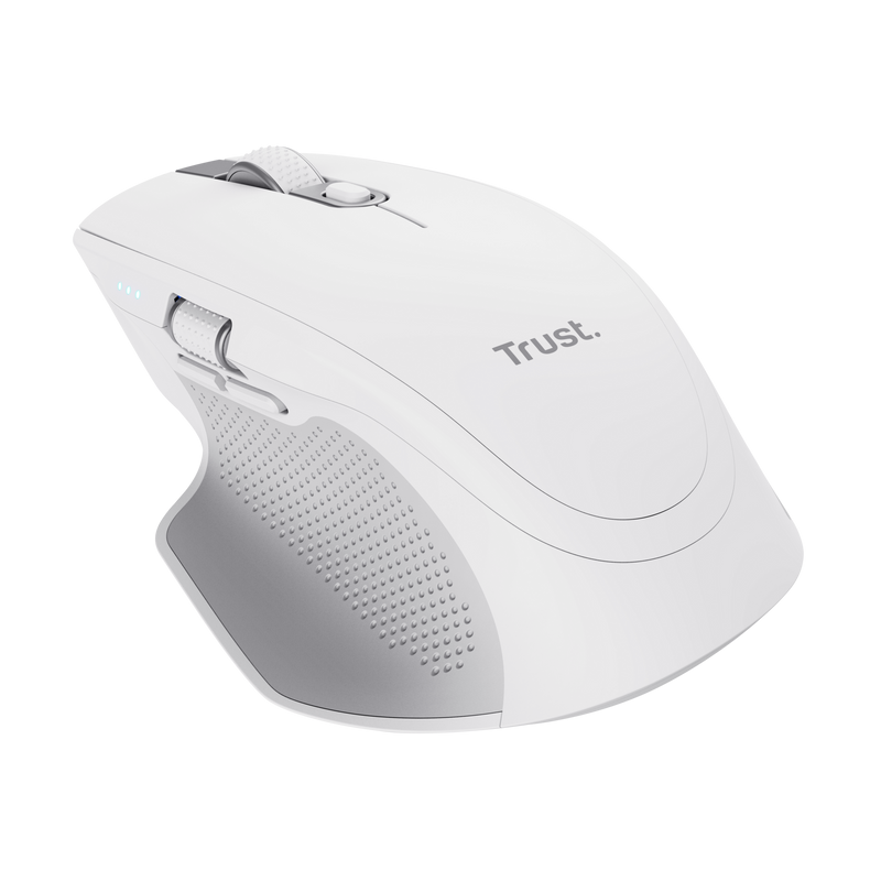 Mouse Wireless Trust Ozaa+, 3200 dpi, Alb - imaginea 3