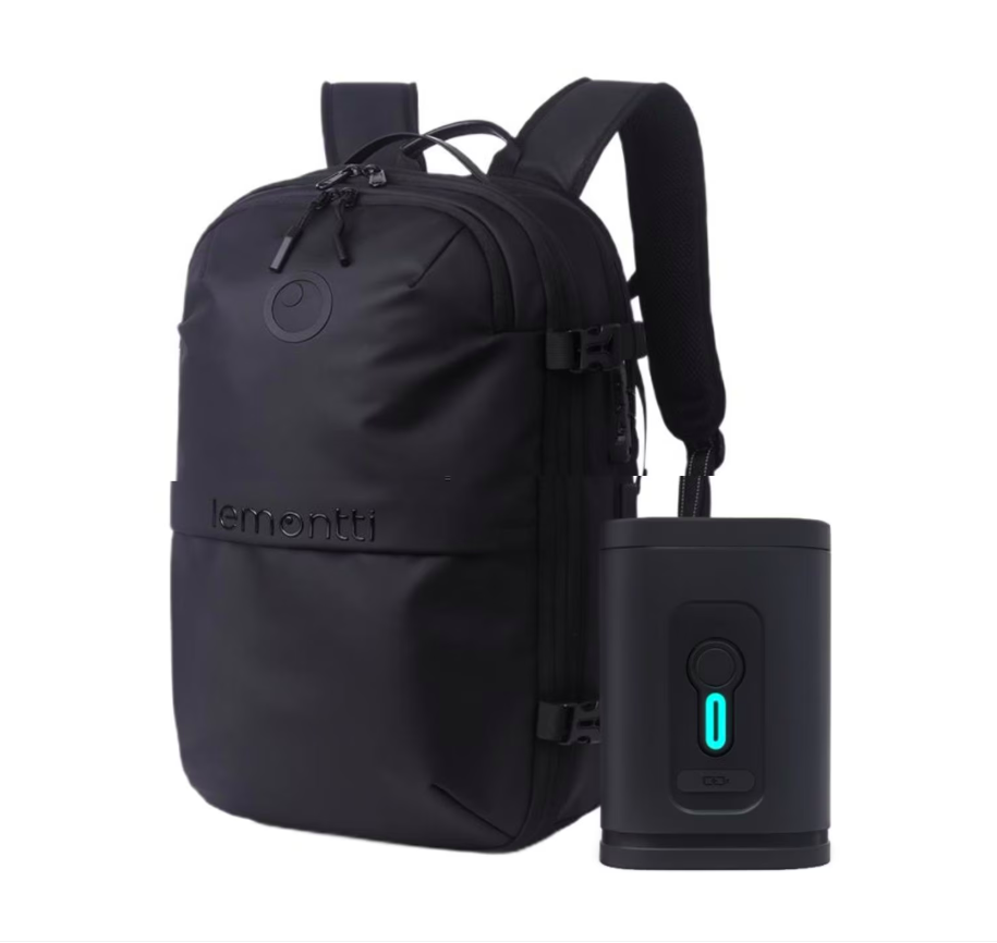 Rucsac laptop LEMONTTI Smart Premium, Negru, 2 ani Garantie - imaginea 1