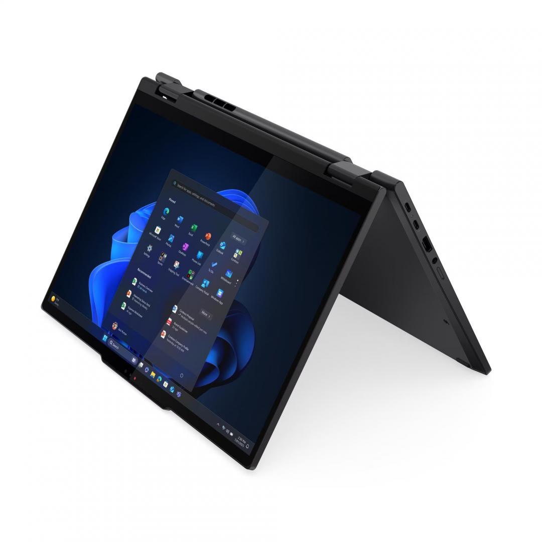 Laptop Business Lenovo ThinkPad T14s 2-in-1 Gen 1, cu procesor Intel Core Ultra 7 255U, 14'' IPS Touch, 32 GB LPDDR5x, 1 TB SSD, Intel Graphics, Windows 11 Pro, 3 ani Garantie - imaginea 2