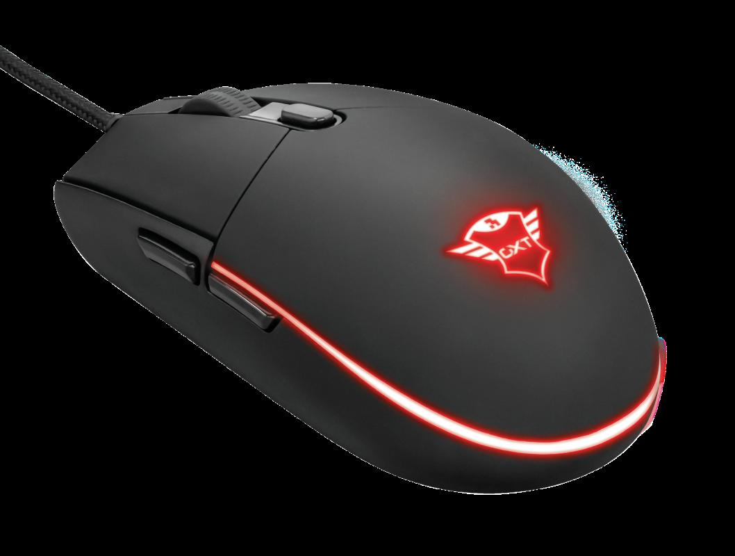 Kit Wired tastatura si mouse Trust GXT 838 Azor, taste numerice, negru - imaginea 6