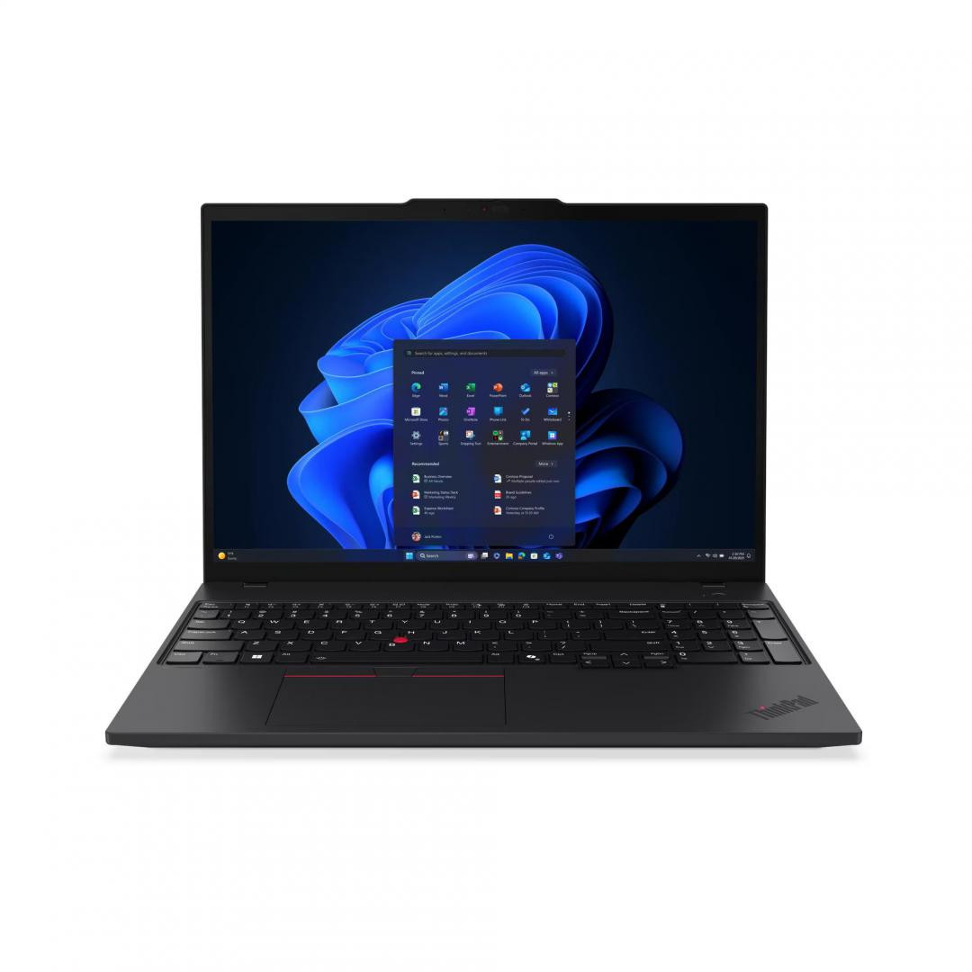 Laptop Business Lenovo ThinkPad T16 Gen 4, cu procesor Intel Core Ultra 7 255U, 16'' IPS, 64 GB DDR5, 1 TB SSD, Intel Graphics, Windows 11 Pro, 3 ani Garantie - imaginea 6