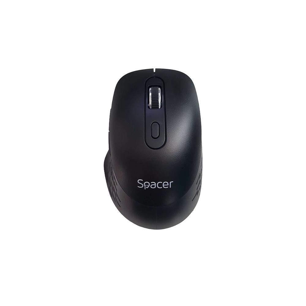 Mouse Wireless SPACER SPMO-WS02-BT, 1600 dpi, Negru - imaginea 2