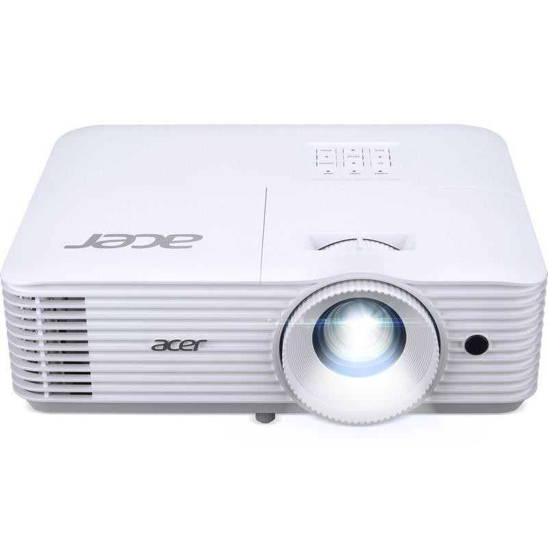 Videoproiector Acer P1258i, XGA 1024* 768, 4:3/ 16:9, 20.000:1, zoom 1.3x, lampa 5.000 ore/ 15.000 ore ecomode, boxa 10W, 2* HDMI, D-Sub, Composite Video RCA, audio in/ out, 2* USB Type A, RS232, PIN security, capac lentila inclus, cablu HDMI 1.8m inclus, geanta transport inclusa, Wireless adapter - imaginea 3