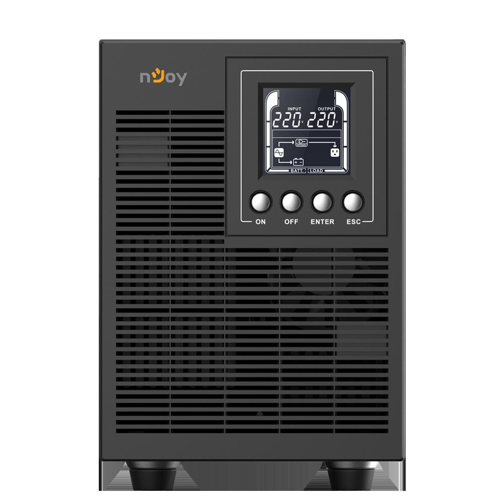 UPS nJoy Echo Pro 2000, 2000VA/1600W, On-line, LED, 3 prize Schuko - imaginea 2