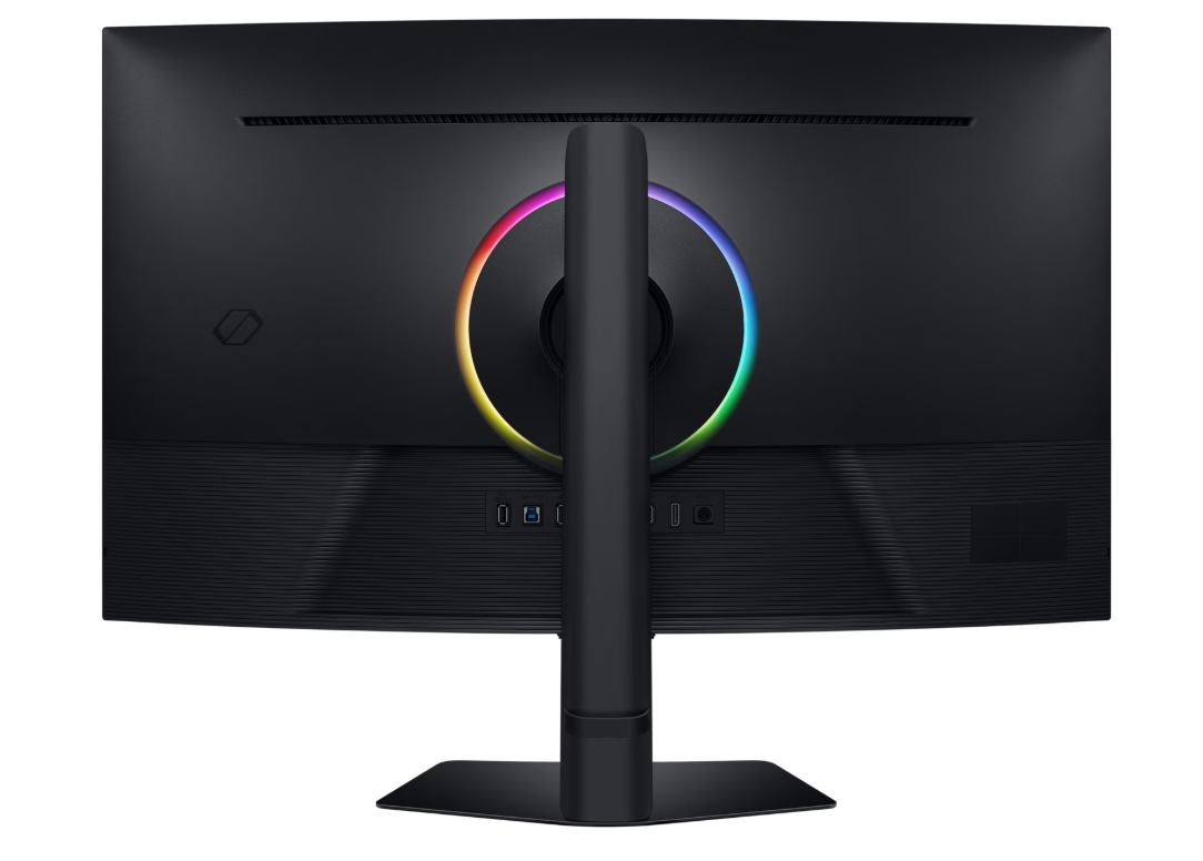 Monitor Samsung 37" LS37FG750EUXEN, Curvature: 1000R, Diagonal (inch): 37, Diagonal (cm): 93, Aspect ratio: 16:9, Panel: VA, Resolution: 3840x2160, Refresh Rate: 165Hz, Response time GtG: 1ms, Brightness (max): 350 cd/m², Contrast (static) : 3000:1, Viewing angle: 178/178, Color Gamut Type: DCI-P3 - imaginea 2