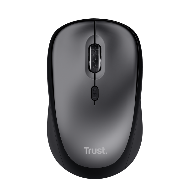 Mouse Wireless Trust Yvi+ Silent Wireless, 1600 dpi, negru - imaginea 3