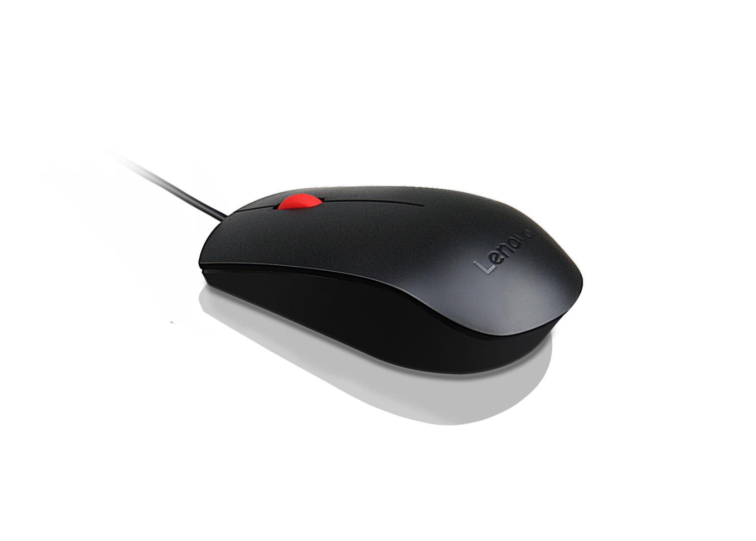 Mouse LENOVO 4Y50R20863, 1600 dpi, Negru - imaginea 1