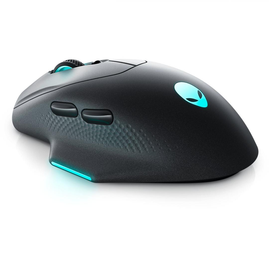 Mouse Gaming Wireless DELL AW620M, 26000 dpi, Negru - imaginea 2