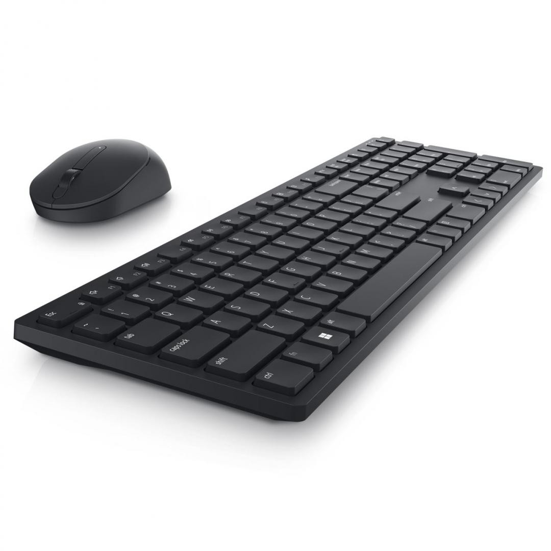 Kit Wireless tastatura si mouse Dell Premier KM5221W, taste numerice, negru - imaginea 12