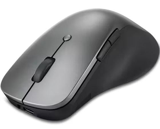 Mouse Wireless LENOVO Lenovo Professional Bluetooth Rechargeable Mouse, 2400 dpi, Gri - imaginea 5