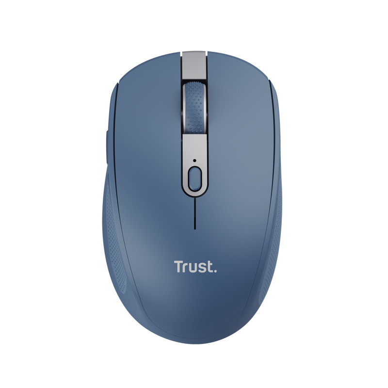 Mouse Wireless Trust Ozaa, 3200 DPI, Albastru - imaginea 3