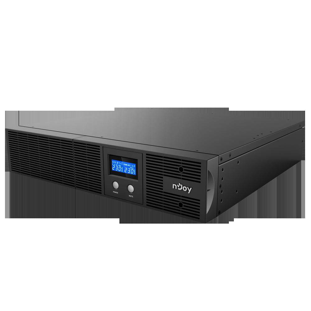 UPS nJoy Argus 1200, 1200VA/720W, LCD Display - imaginea 1