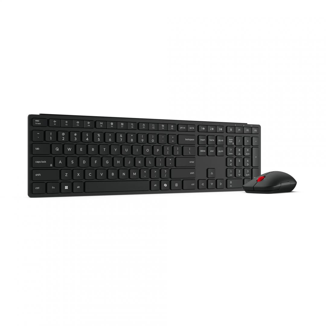 Mouse Wireless Lenovo 4X31S04810, 2000 10000 dpi, Negru - imaginea 1
