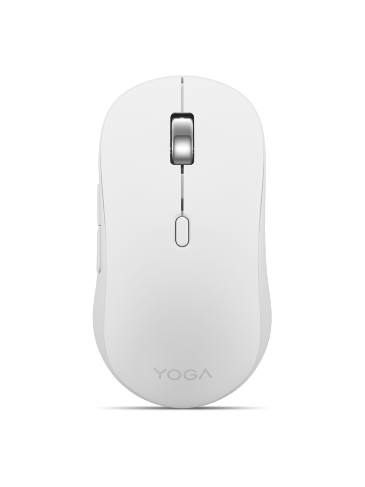 Mouse Gaming Wireless Lenovo Yoga, 4000 dpi, Alb - imaginea 1