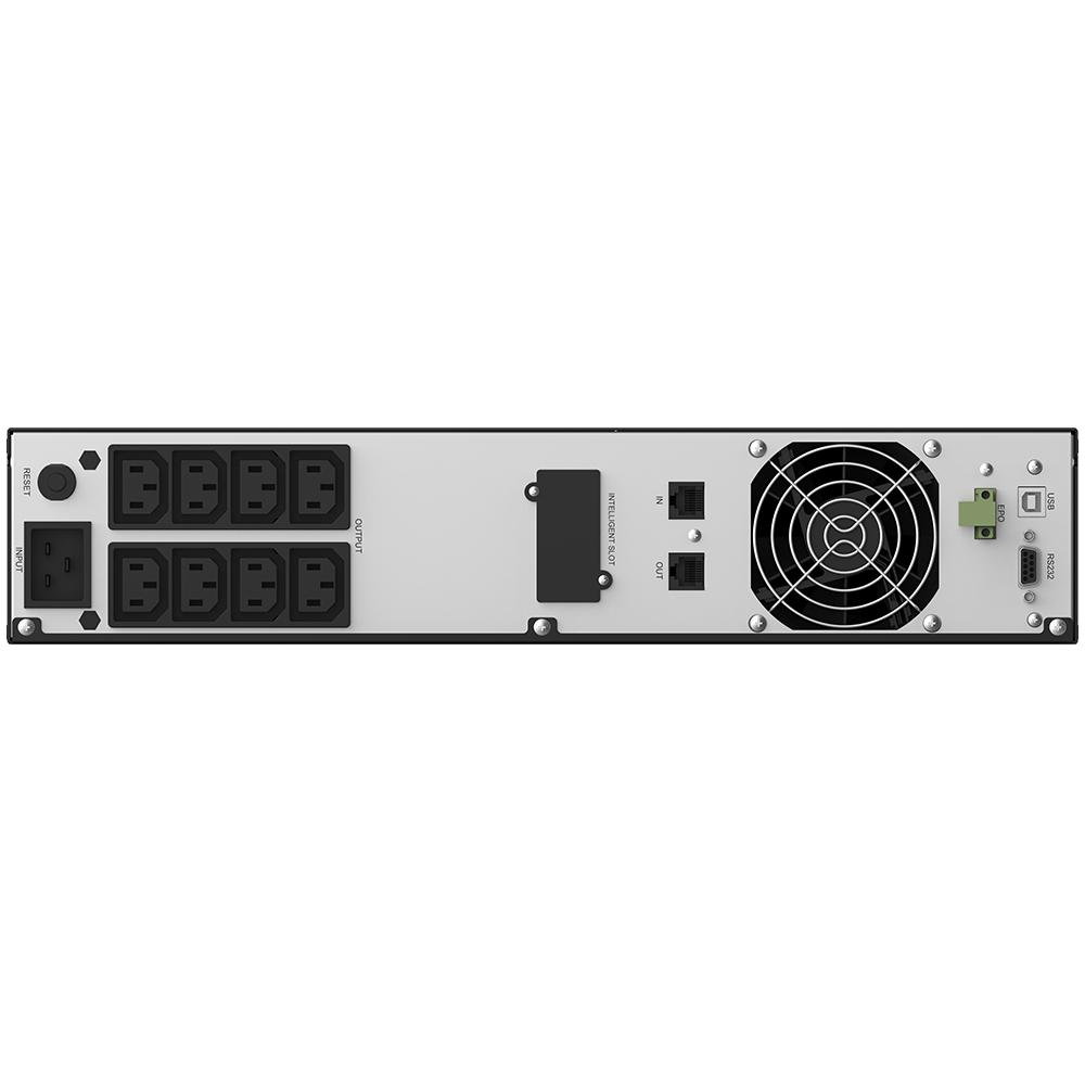 UPS nJoy Argus 3000, 1800W, LCD, USB, Rackmount 2U - imaginea 4