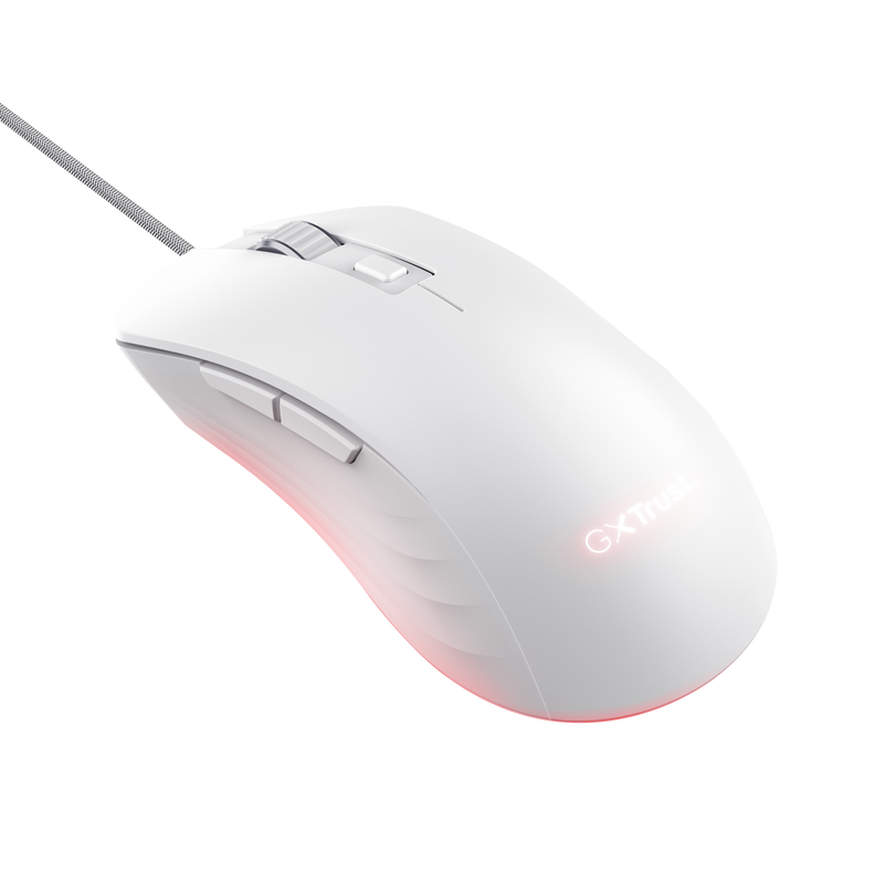 Mouse Gaming Trust GXT924W YBAR+, 25600 DPI, alb - imaginea 4