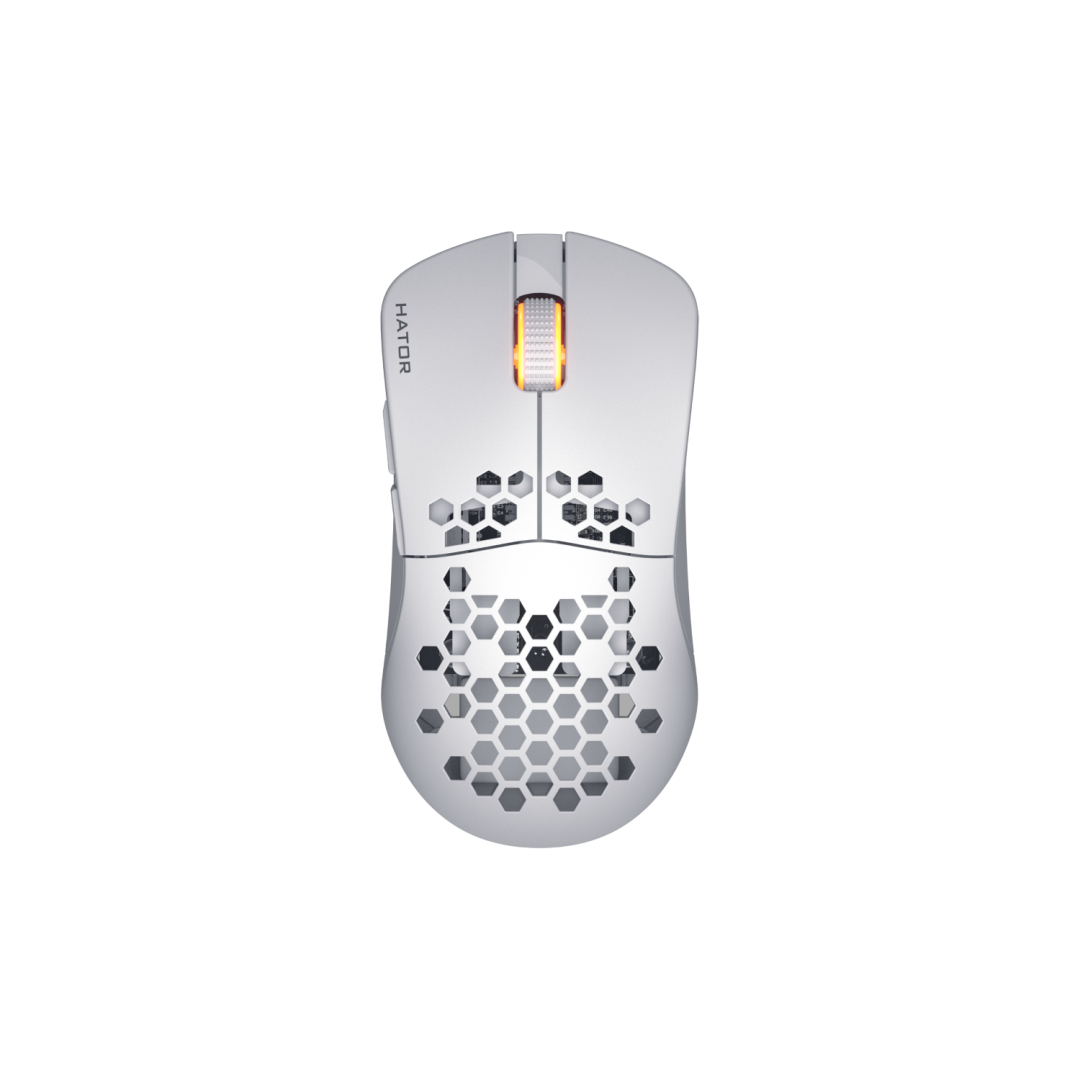 Mouse Gaming Wireless Hator Stellar Pro Wireless, 26000 DPI, Alb - imaginea 3