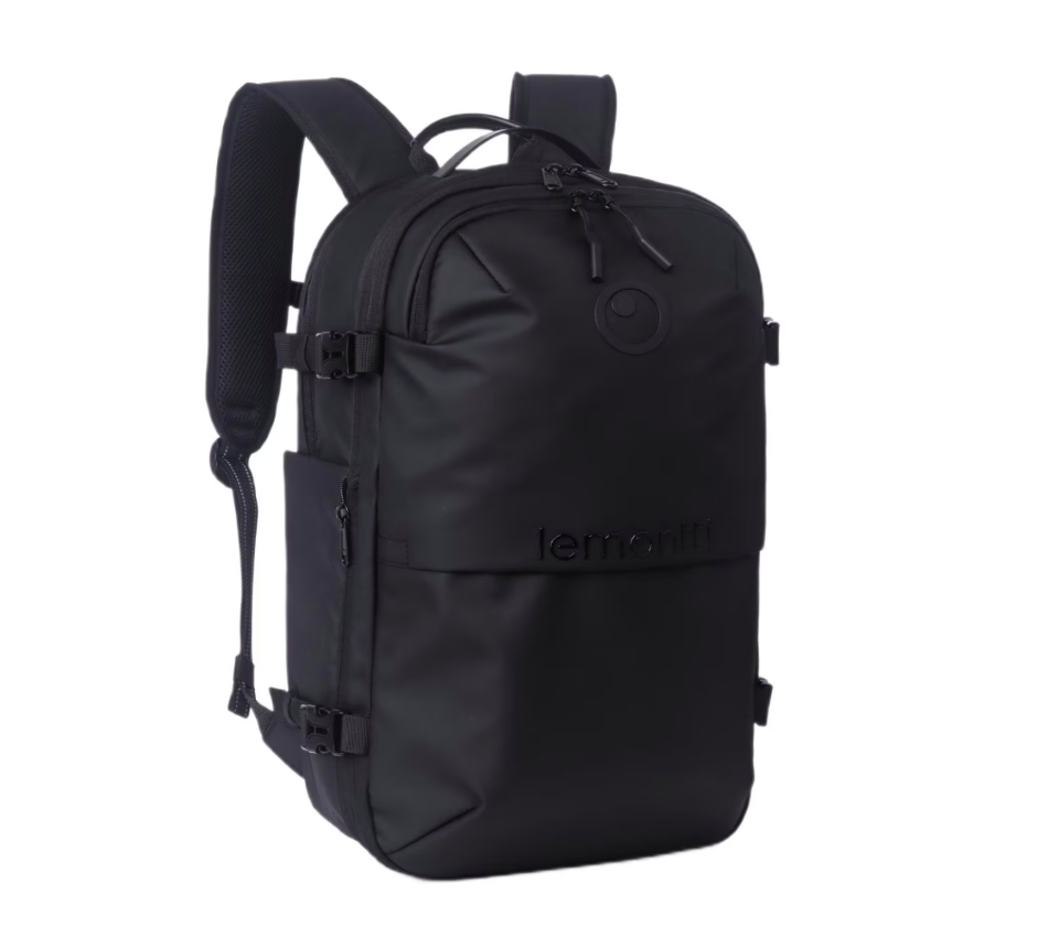 Rucsac laptop LEMONTTI Smart Premium, Negru, 2 ani Garantie - imaginea 4
