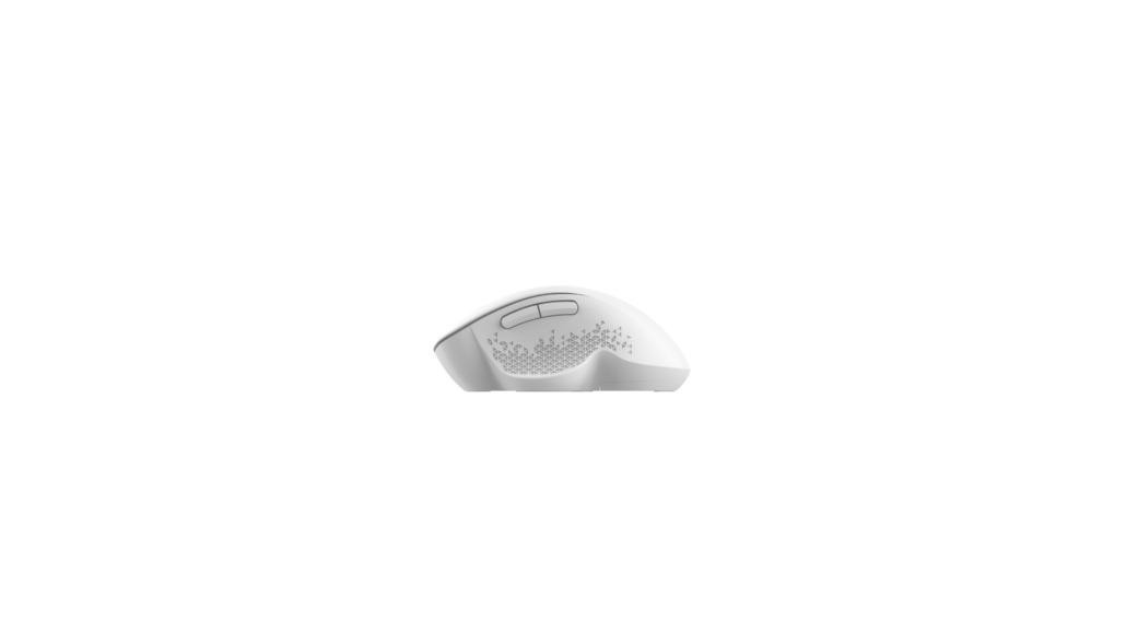 Mouse Serioux Glide 515 Wireless, Alb, Senzor: Optic, DPI: 800/ 1200/ 1600, conexiune: Dongle USB 2,4 GHz, banda de frecventa: 2,4 GHz, click silentios, design ergonomic, alimentare: 1 baterie AA inclusa, 1,5 V, cerințe OS: Win, Mac, Vista - imaginea 2