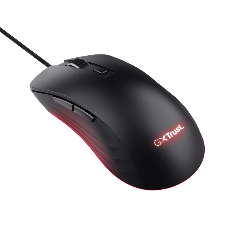 Mouse Gaming Trust GXT924 YBAR+, 25600 dpi, Negru - imaginea 4