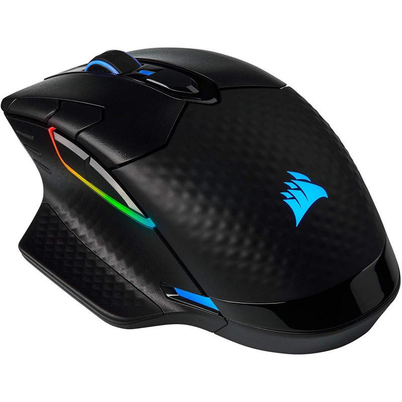 Mouse Gaming Wireless Corsair DARK CORE RGB PRO, 18000 DPI, negru - imaginea 1