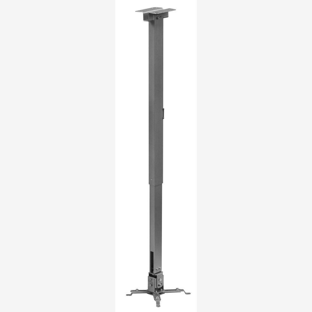 Suport de tavan telescopic Sopar Tapa 23059, inaltime reglabila intre 70-120 cm, suporta pana la 12 kg, grad de inclinare de +/- 20° | +/- 10°, rotatie +/- 10°, din otel, argintiu - imaginea 1