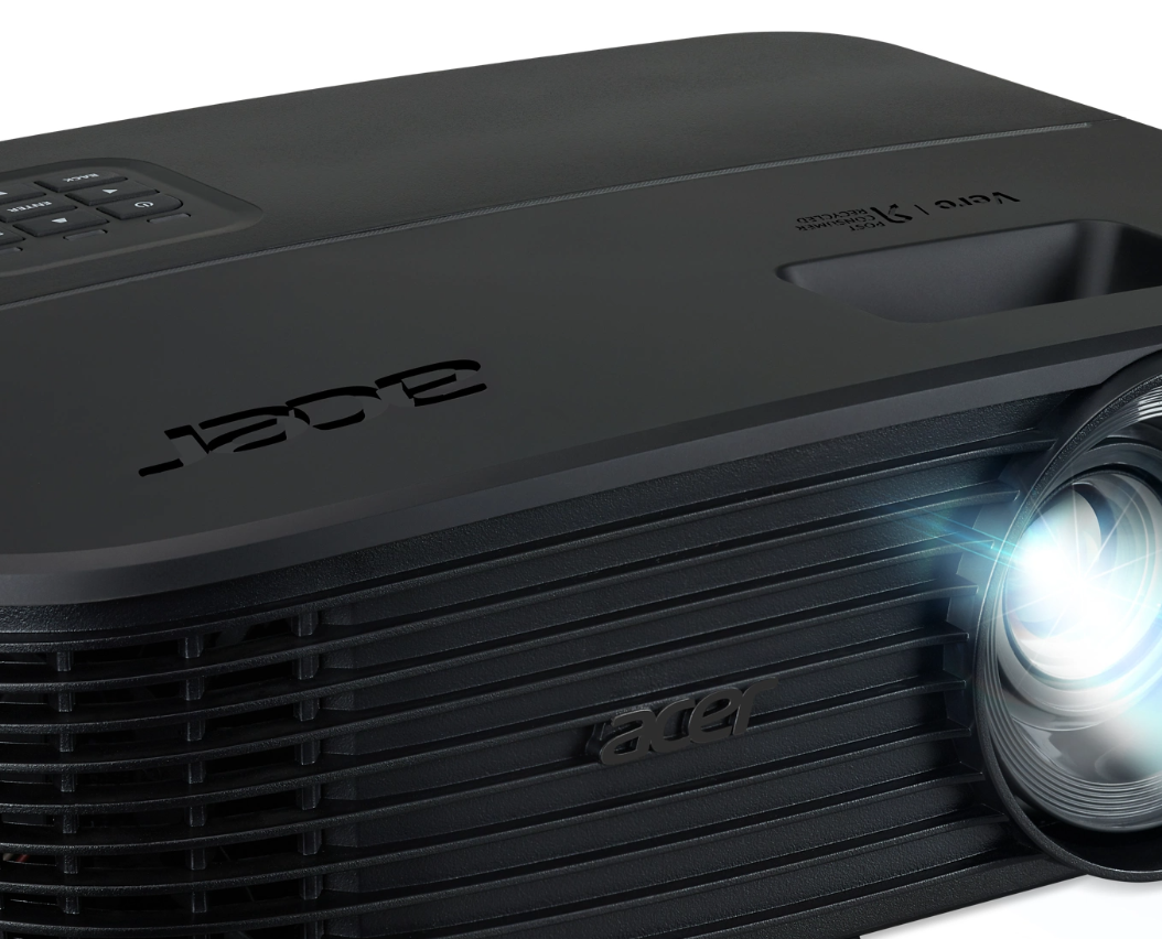 Videoproiector Acer PD2527i, WUXGA 1920* 1200, 2.700 lumeni, 16:9/ 4:3, 2.000.000:1, dimensiune maxima imagine 300", distanta maxima de proiectie 10 m, RGB LED 20.000- 30.000 ore, 2*HDMI, 2* USB, 2x USB Type-A, audio out, montare pe tavan+ portabil, boxa 10W, Miracast Wi-Fi, EZCast, 2.6 kg, capac - imaginea 1
